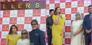 Amitabh Bachchan, Jaya Bachchan and Shweta Bachchan grace Kalyan Jewellers event