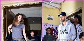Hrithik Roshan, Sussanne Khan and sons Hrehaan and Hridaan spend movie time together