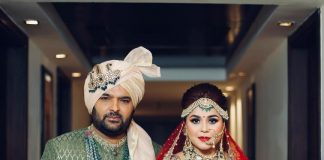 Kapil Sharma and Ginni Charath look royal in their first wedding picture