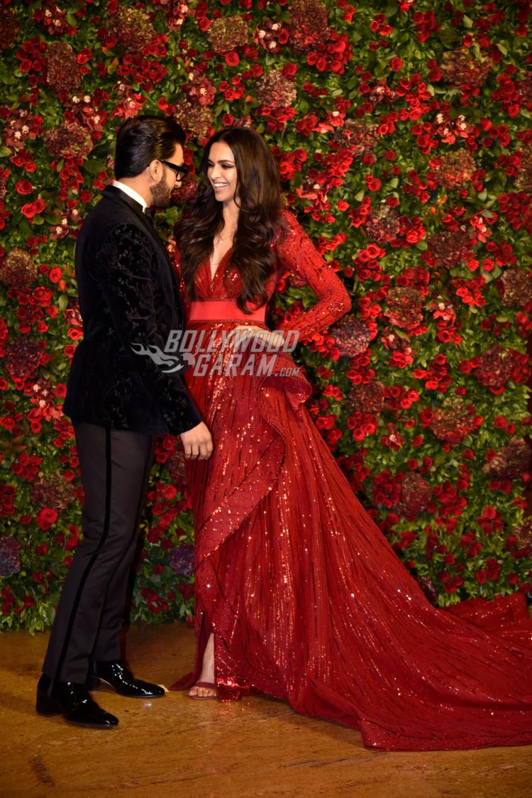 Deepika Padukone and Ranveer Singh's Wedding Reception! | Fashionworldhub