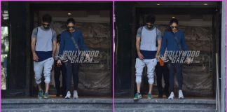 Shahid Kapoor and Mira Rajput workout together at gym