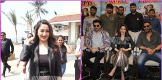 Madhuri Dixit, Anil Kapoor and Ajay Devgn promote Total Dhamaal together