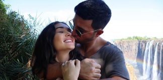 Amy Jackson and George Panayiotou get engaged at a ceremony in London