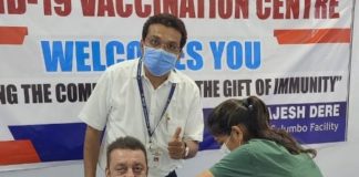 Sanjay Dutt gets his first shot of the coronavirus vaccine