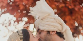 Alia Bhatt and Ranbir Kapoor seal their wedding with a kiss