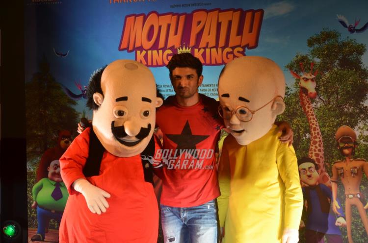 Sushant Singh Rajput Launches Trailer Of Motu Patlu King Of Kings